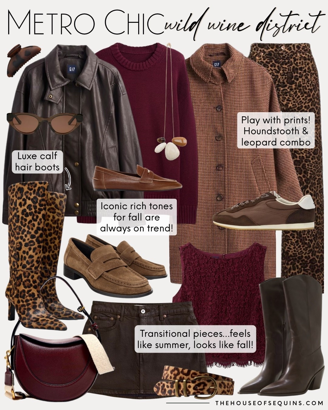 Shop fall outfit new arrivals! Leopard pants, lace skirt matching set, suede loafers, houndstooth car coat, dad coat, western boots, leopard boots, burgundy bag, chocolate brown sneakers, leopard belt, brown loafers, denim mini skirt and oversized leather jacket more! 

#LTKFindsUnder100 #LTKShoeCrush #LTKItBag