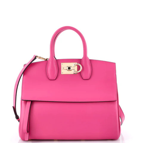 Studio Satchel Leather Small | Rebag
