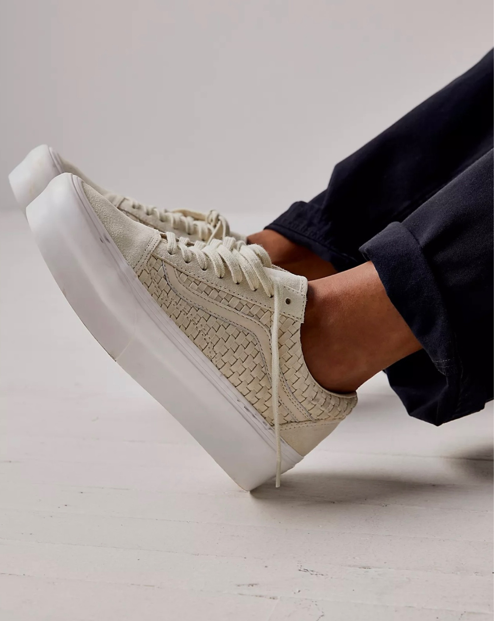 these sneakers are a staple to every outfit 🫶 true to size! the beige tones & woven textures are appealing & subtle 🤍

#LTKstyletip #LTKshoecrush #LTKGiftGuide