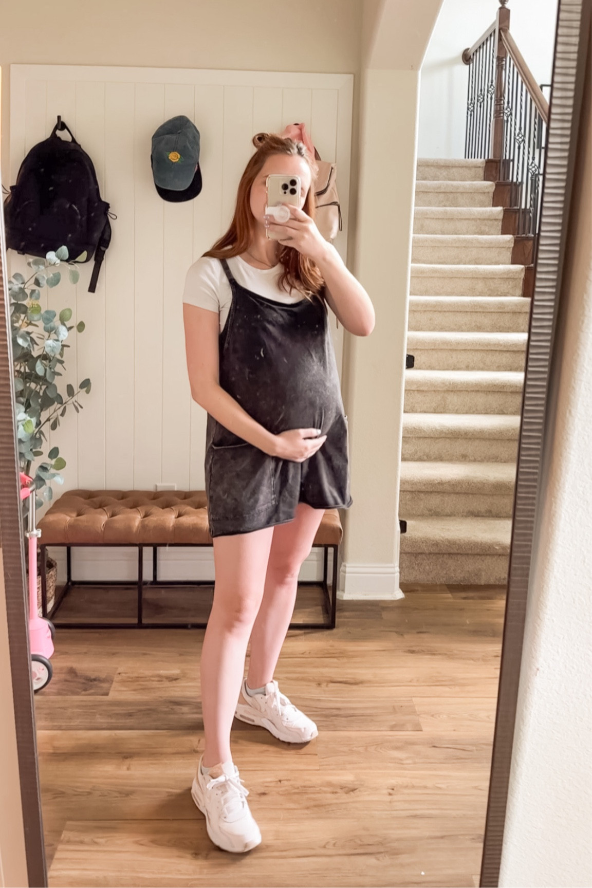 FP Movement bump friendly hot shot mini dress! #fpmovement 

Sized up to L for 27 week bump! Would have been S or M prepregnancy. Length is fine for me! 5’6

#LTKbump #LTKbaby #LTKunder100