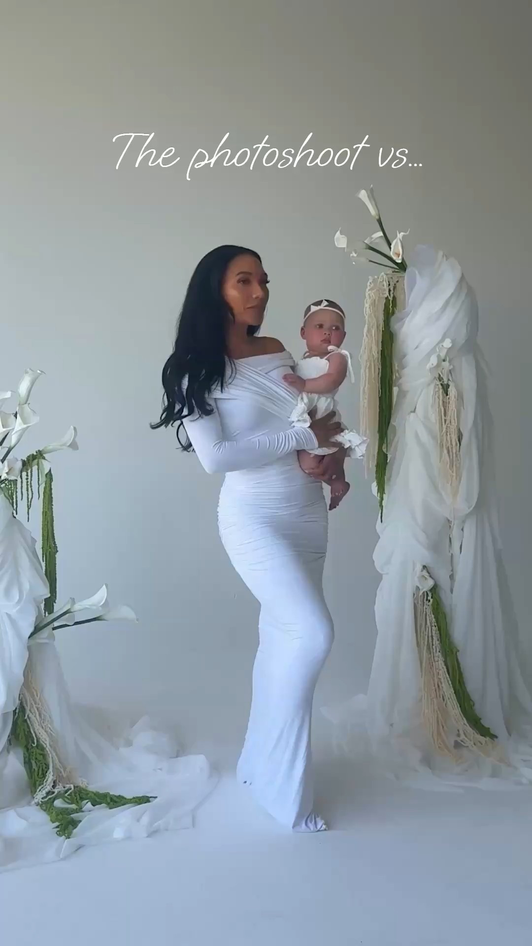 This white dress was stunning 😍