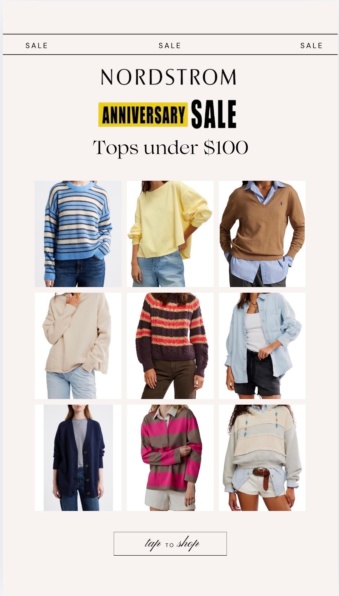 NSALE tops under $100 #NSale #NordstromStyle

#LTKSeasonal #LTKSaleAlert