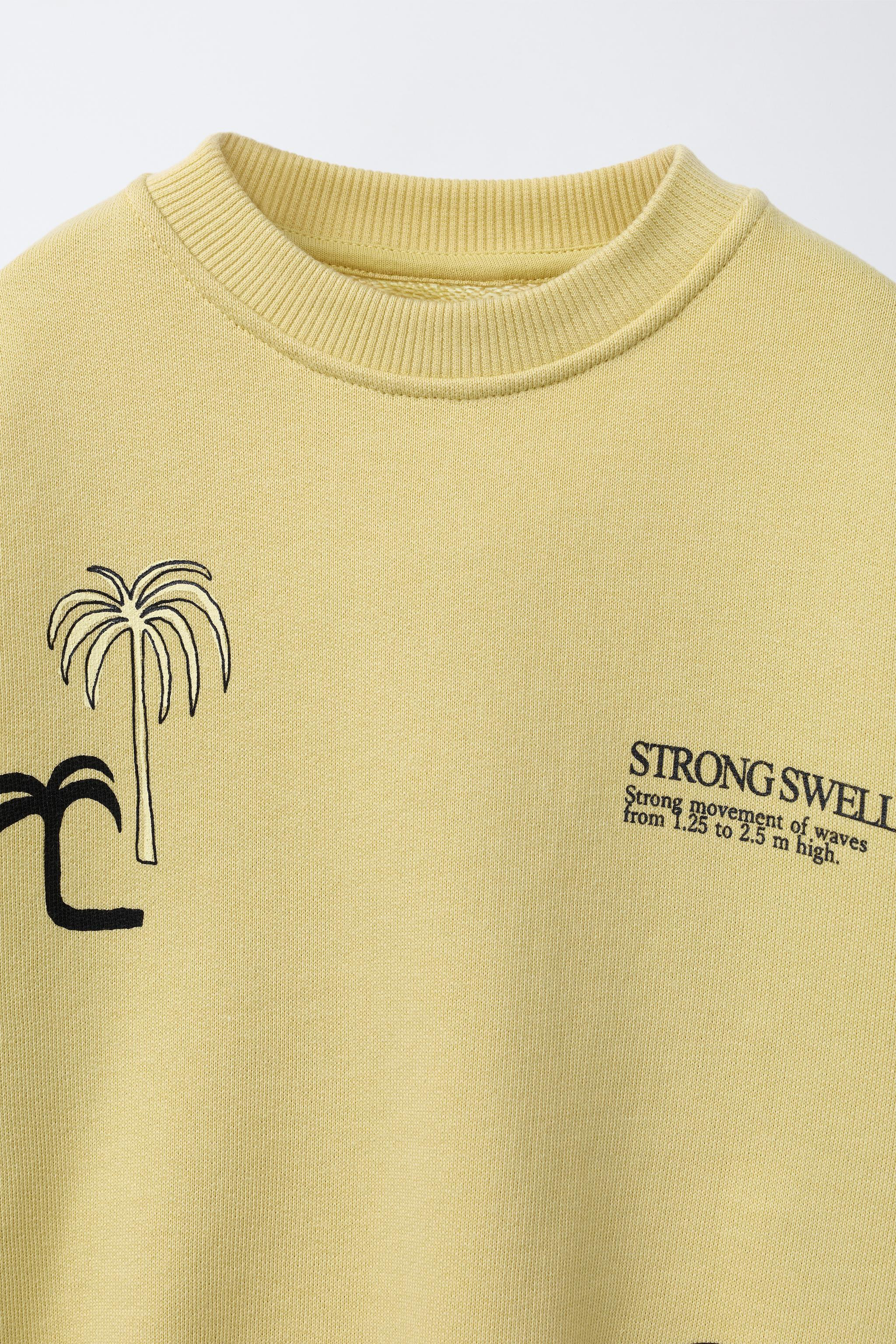 SURF PRINT SWEATSHIRT | Zara US