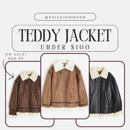 Teddy jacket, teddy jacket under $100, brown teddy jacket, oversized teddy jacket, black teddy jacket, camel teddy jacket

#LTKSeasonal #LTKfindsunder100
