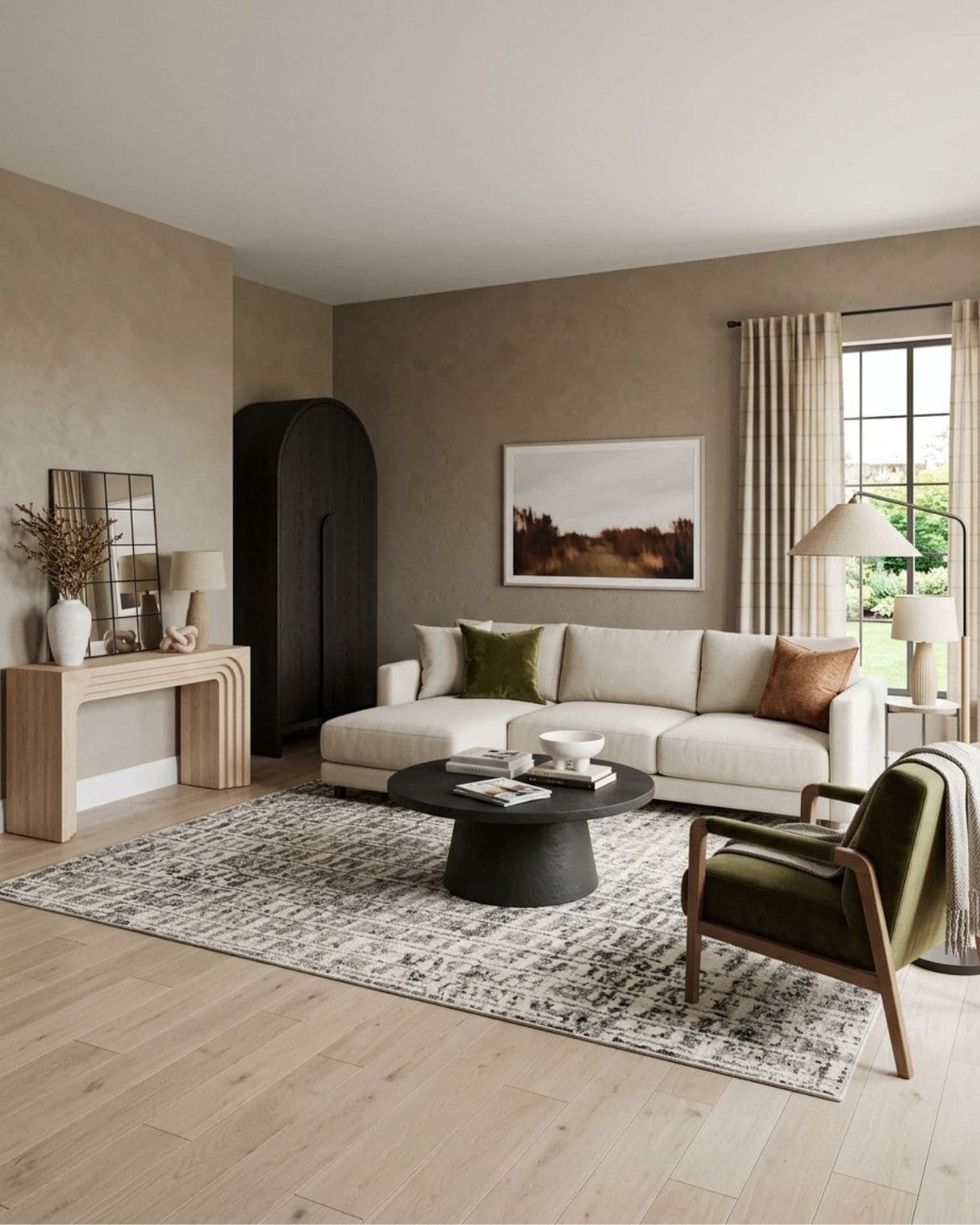 Moody Modern Organic Living Room

*Note: This is a digital room mockup showcasing product styling ideas from my room design mood board.

#LTKHome