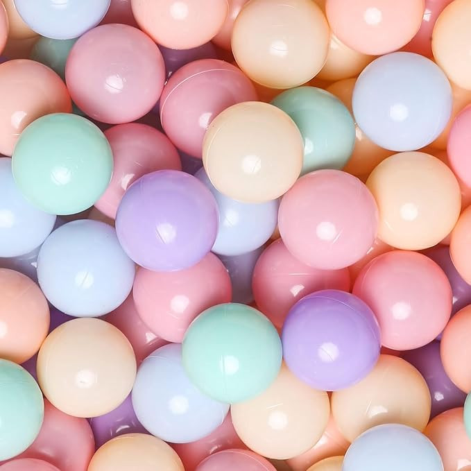 GOGOSO Ball Pits Balls for Toddlers Pack of 50 100 200 Plastics Shape Ball Non-Phthalate Non-BPA ... | Amazon (US)