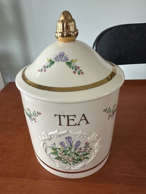 1993 HTF Rare Lenox Spice Garden Porcelain Tea Canister Lidded Jar | eBay | eBay US