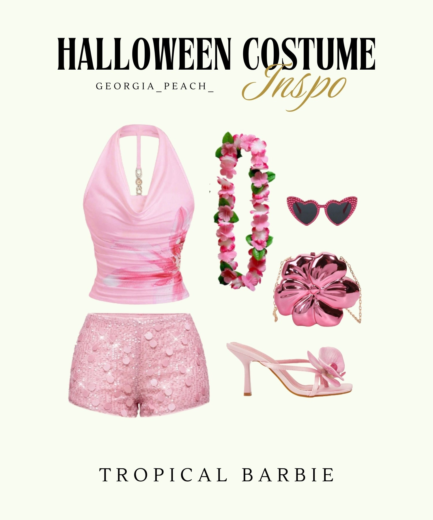 Tropical Barbie Halloween Costume Outfit Inspo #halloweencostume #costumeinspo #costumeidea #barbiecostume #barbie #styledcostume #diycostume #easycostume

#LTKFindsUnder50 #LTKStyleTip #LTKHalloween