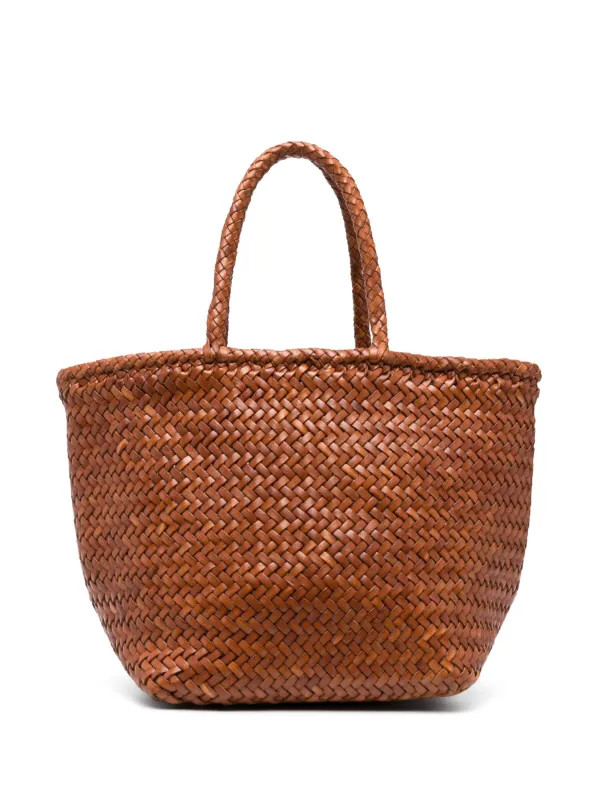 DRAGON DIFFUSION Grace Basket Small Tote Bag | Brown | FARFETCH CA | Farfetch Global