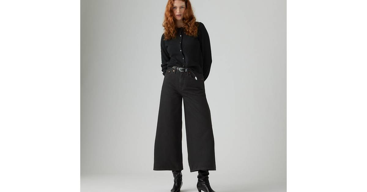 Xl Culotte Women's Jeans - Black | Levi's® US | Levi's US