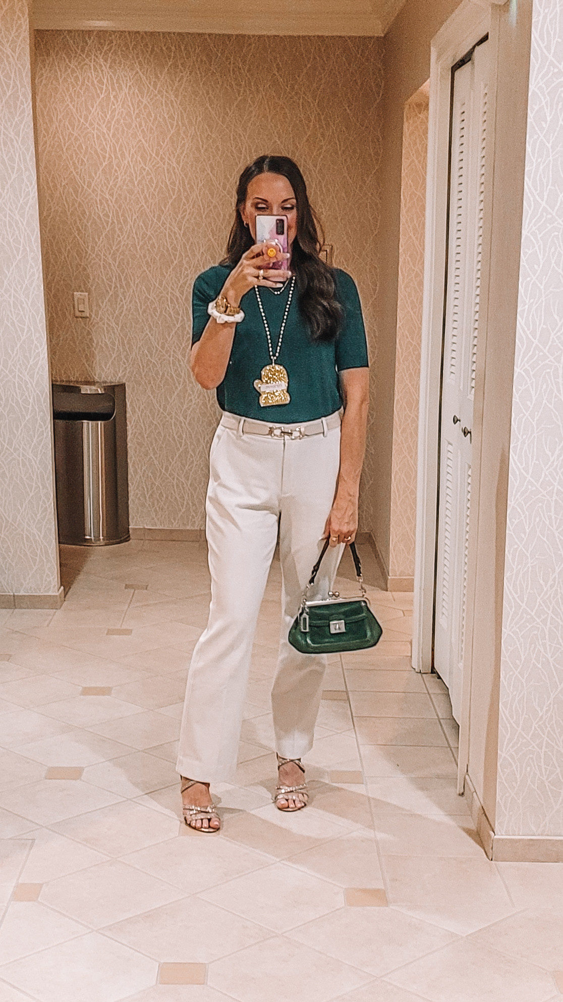 Holiday lunches call for outfits that feel festive and polished ✨
I’m loving this jewel-tone top paired with cream trousers — dressy without trying too hard, and perfect for a daytime Christmas event. Add a touch of gold and a classic red lip and you’re good to go 🎄🤍

Everything I’m wearing is linked over on LTK for easy shopping 👇

#ltkholiday
#ltkstyle
#ltkseasonal
#holidayoutfit
#christmaslunch
#holidayfashion
#businesscasualstyle
#elevatedbasics
#classicstyle
#womenover40style
#festivefashion
#neutraloutfit
#jeweltones
#polishedlook
#styleinspo
#holidaychic
#outfitinspo
#ltkunder100
#ltkfinds 

 #LTKHoliday #LTKootd #LTKOver40