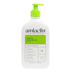 Amlactin Daily Nourish Body Lotion, 12% Lactic Acid, 14.1 oz | Amazon (US)