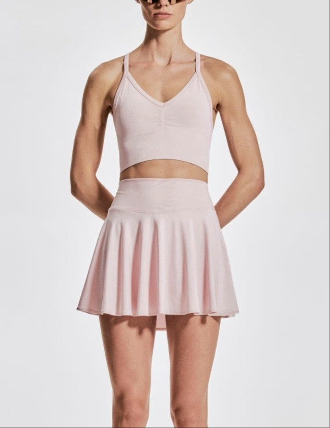 Falda de tenis. Cute pink tennis skirt.

#LTKPetite #LTKMidsize