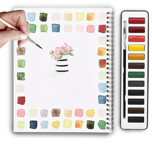 Emily Lex Studio Watercolor Books, 2025 New Emily Lex Workbook, Advanced Pigment Set for Artists and Beginners | Amazon (US)