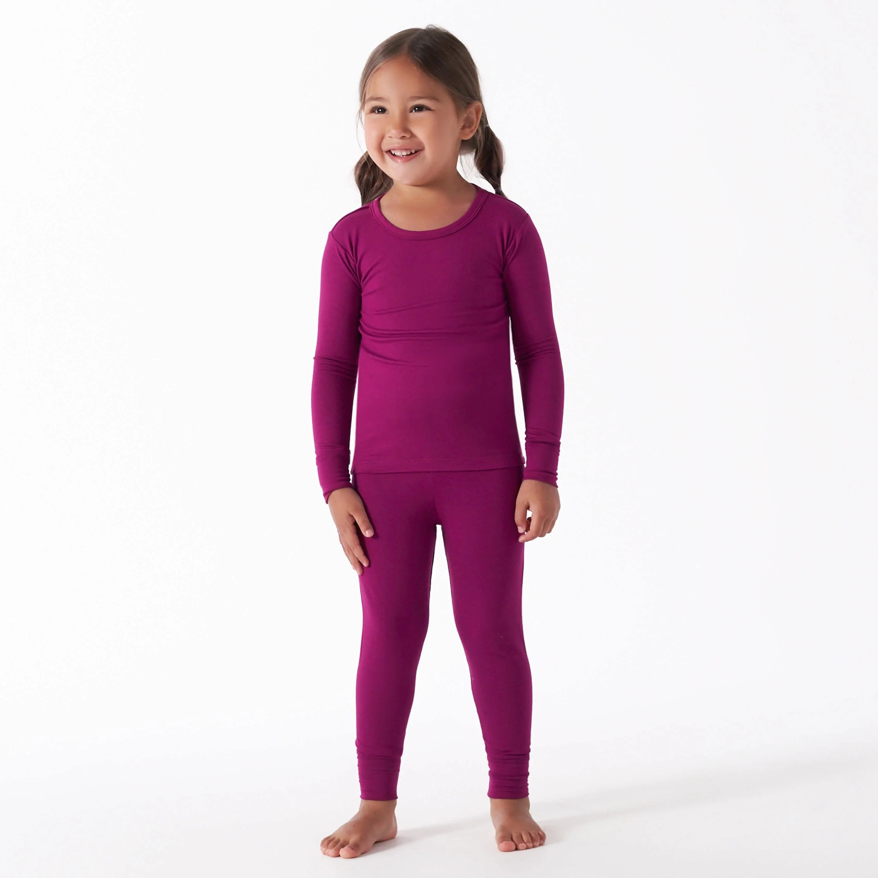 2-Piece Infant & Toddler Raspberry Buttery Soft Viscose Made from Eucalyptus Snug Fit Pajamas | Gerber Childrenswear