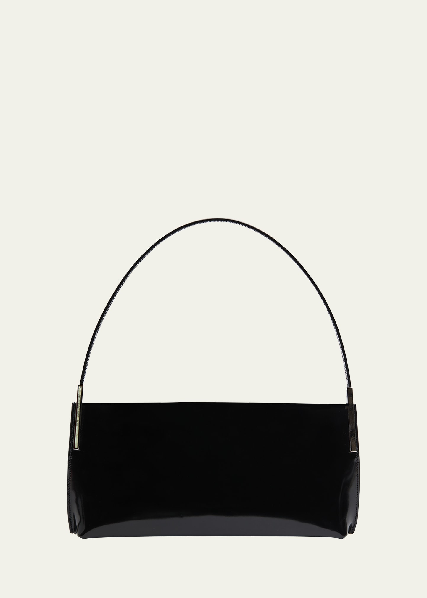 Saint Laurent Suzanne Small YSL Rigid Leather Shoulder Bag | Bergdorf Goodman
