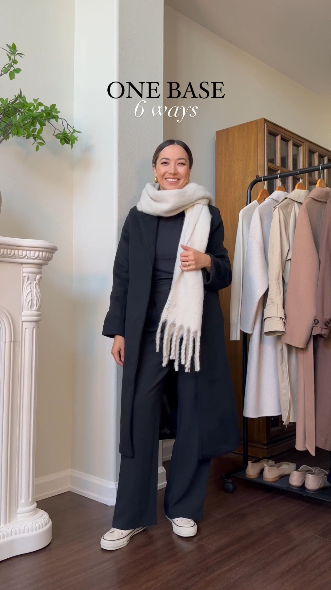 20-50% off everything at Abercrombie this weekend // Styling one base six ways — winter workwear outfit

Most items are old, so I’ve linked to similar + the newest styles 
Coat xs 
Converse - off white 

#LTKSeasonal #LTKSaleAlert