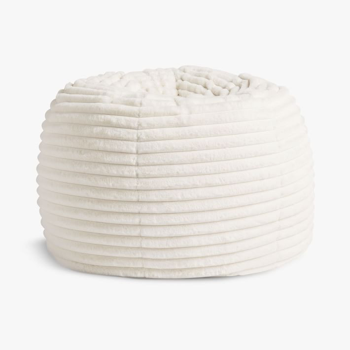 Channel Cloud Ivory Bean Bag Chair | Pottery Barn Teen