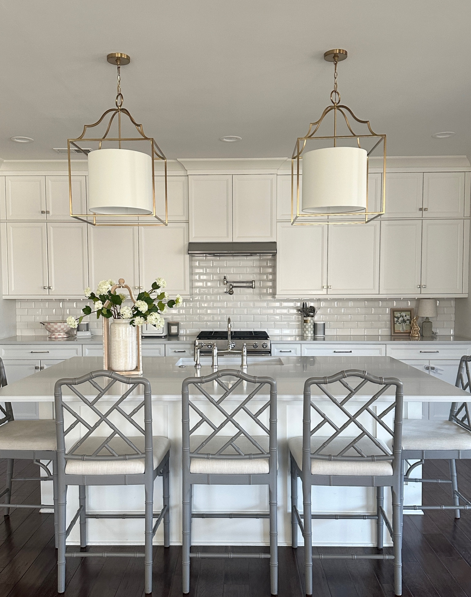 Kitchen light pendants and bar stools!

#LTKHome
