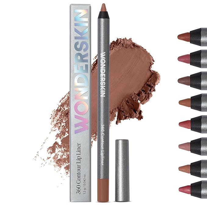 Wonderskin Lipliner Pencil - 360 Contour Lipliner, Long Lasting, Sharpenable Lip Pencil, Waterpro... | Amazon (US)