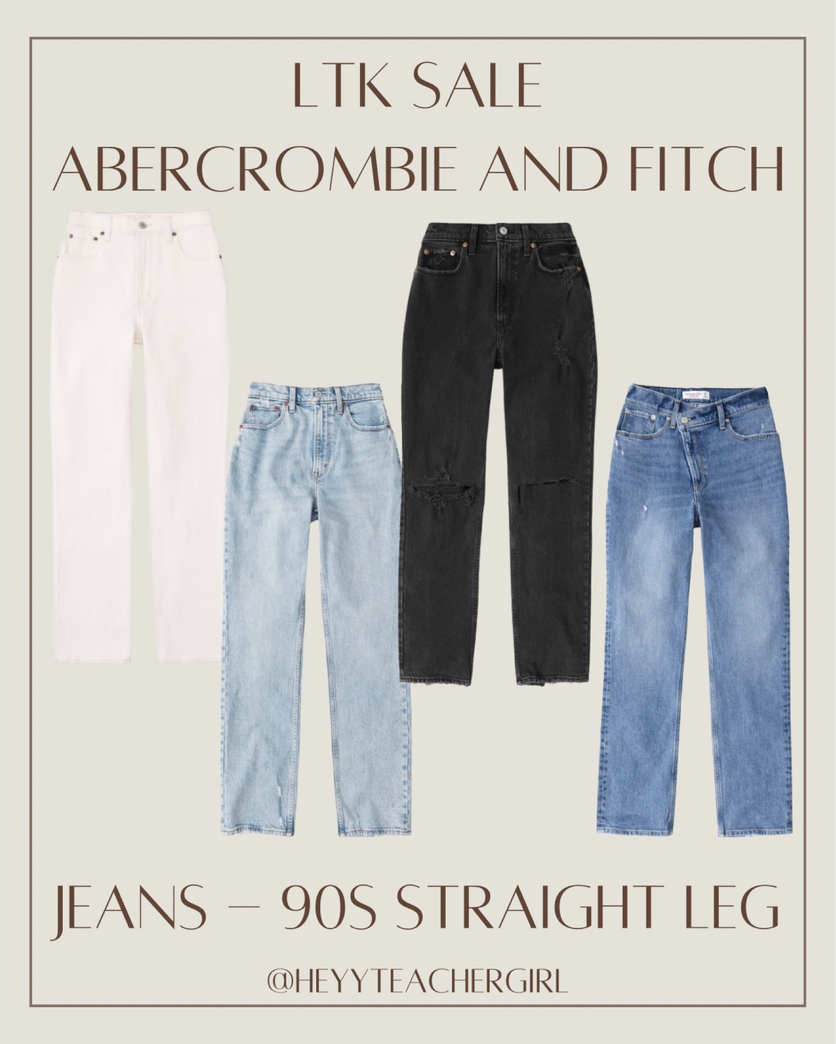 More jeans - straight leg fit jeans are my favorite lately and I am loving these versatile color washes! 

#LTKsalealert #LTKSale #LTKFind