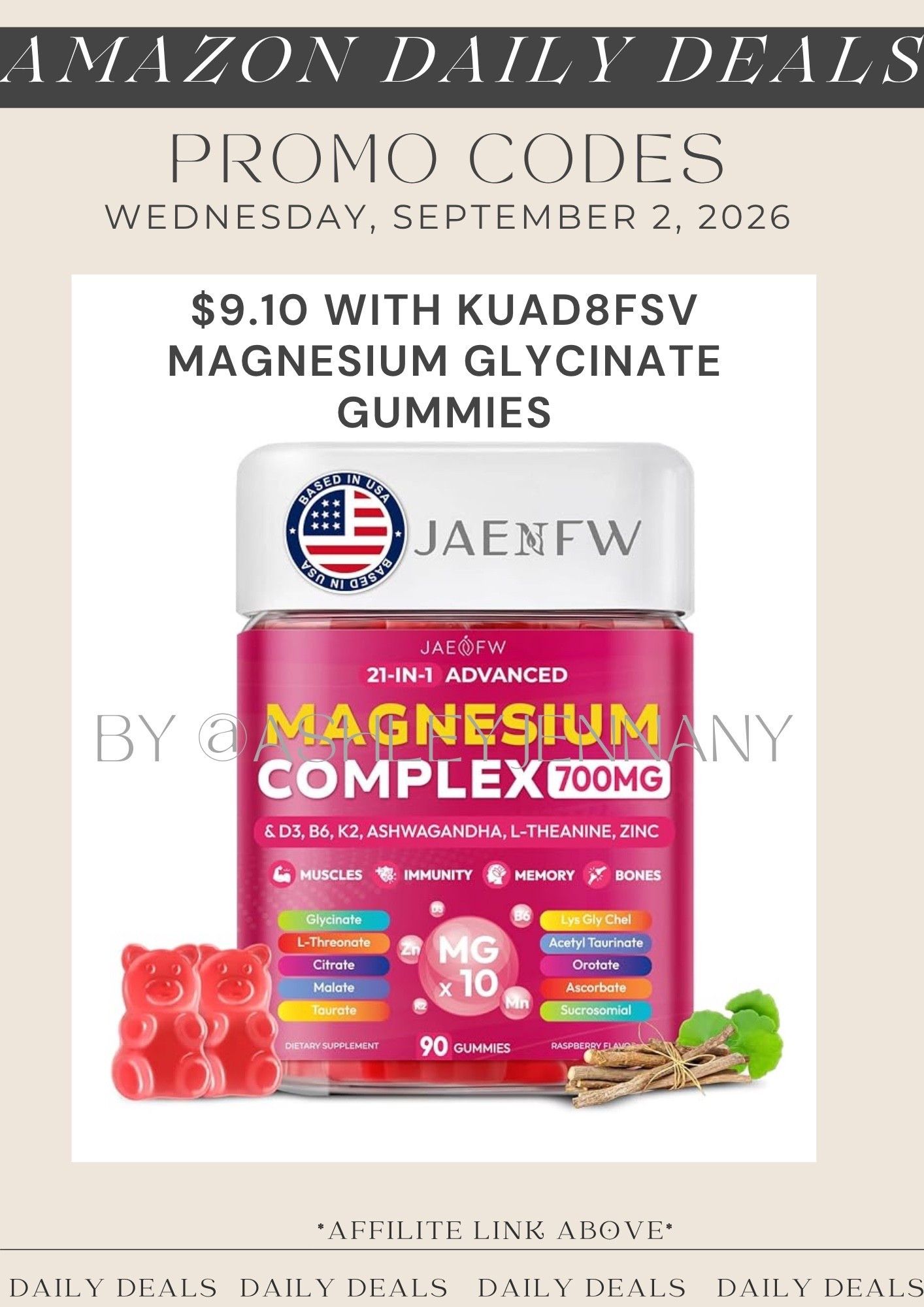 Magnesium

#LTKSaleAlert #LTKBeauty