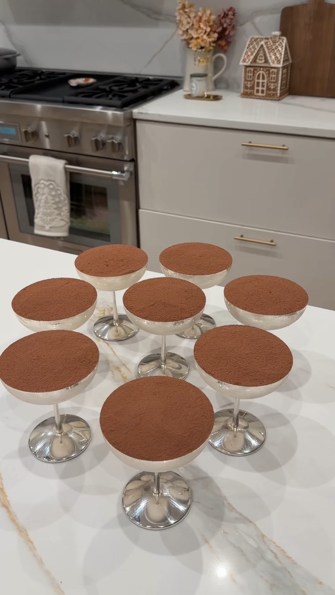 Tiramisu in silver cups to elevate your next dinner party! Linking all the essentials you need to make your desserts: Silver coupe glasses, silver coupe dessert cups, piping bags, kitchenaid mixer in the most gorgeous almond cream color, silver tray, and more!

#LTKfoodie #LTKHome #LTKGiftGuide