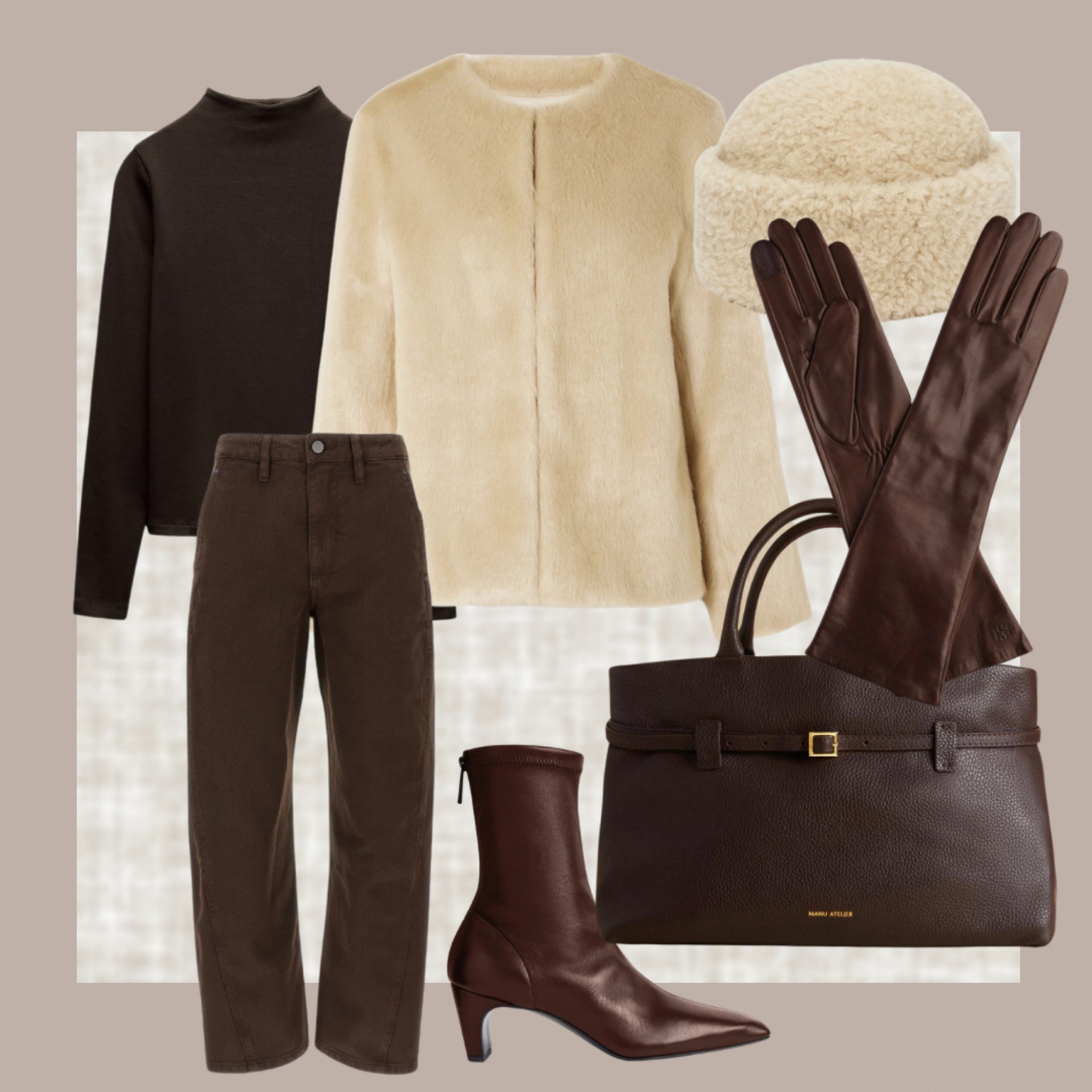 Cozy season in brown and cream  

#LTKwinter #LTKcanada #LTKstyletip