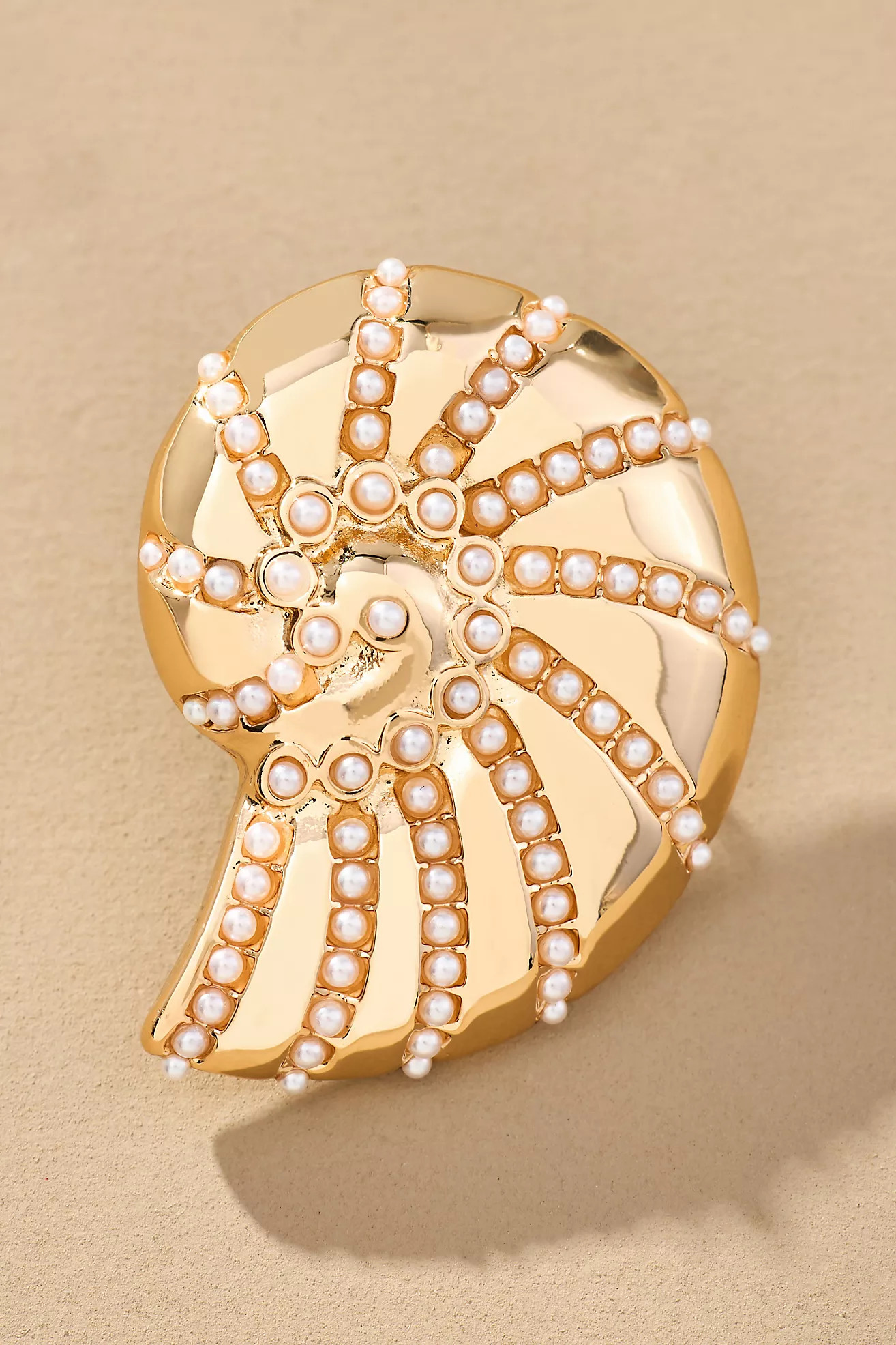 Pearl Shell Post Earrings | Anthropologie (US)