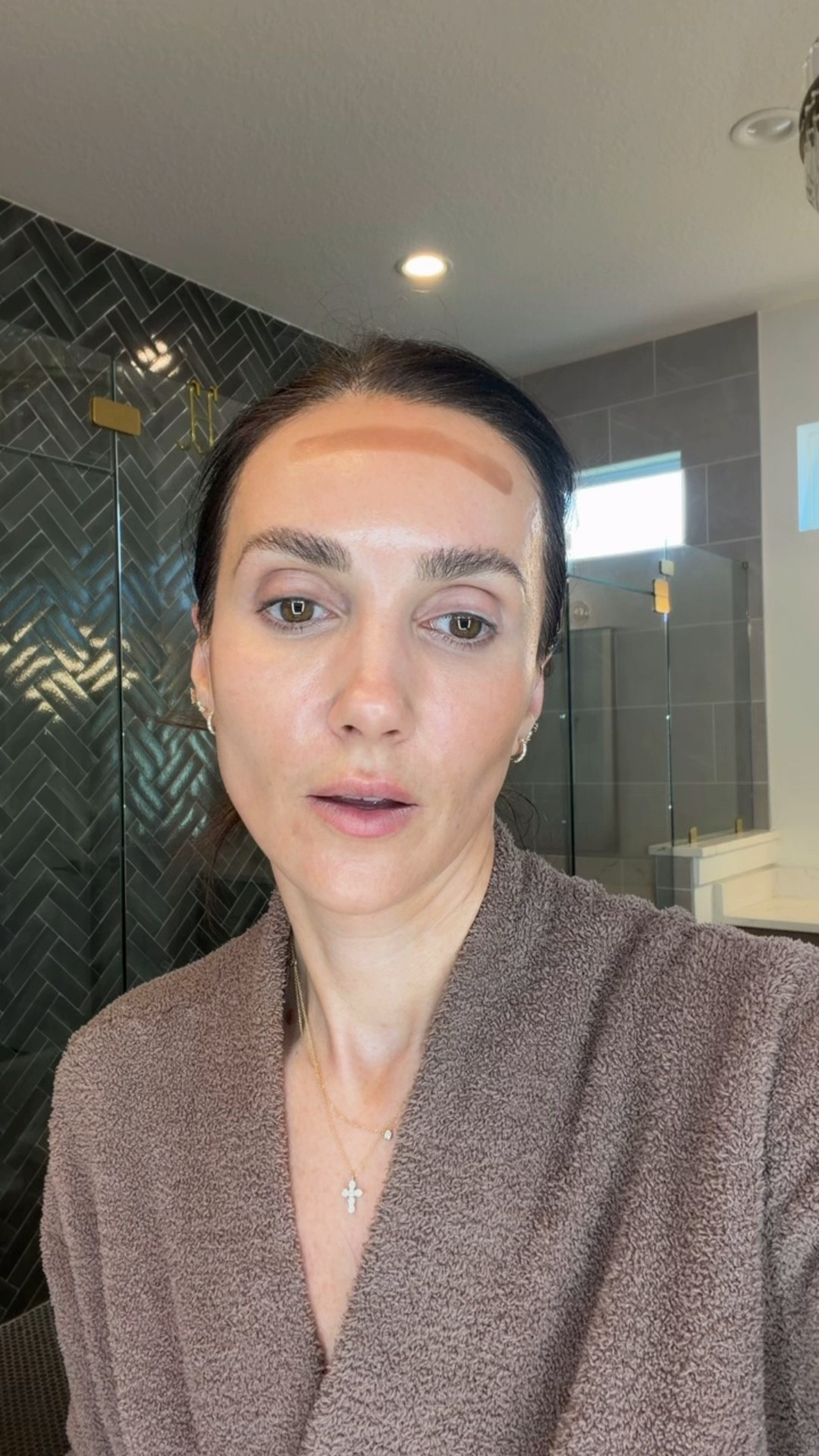 I’m wearing light medium in new Dior bronzing stick 

#LTKBeauty #LTKOver40 #LTKgrwm