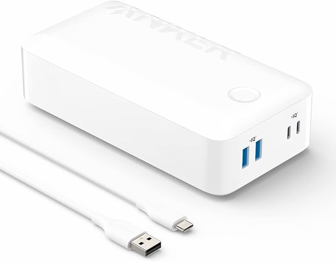 Anker Portable Charger, Power Bank, 40,000mAh 30W Battery Pack with USB-C High-Speed Charging, fo... | Amazon (US)