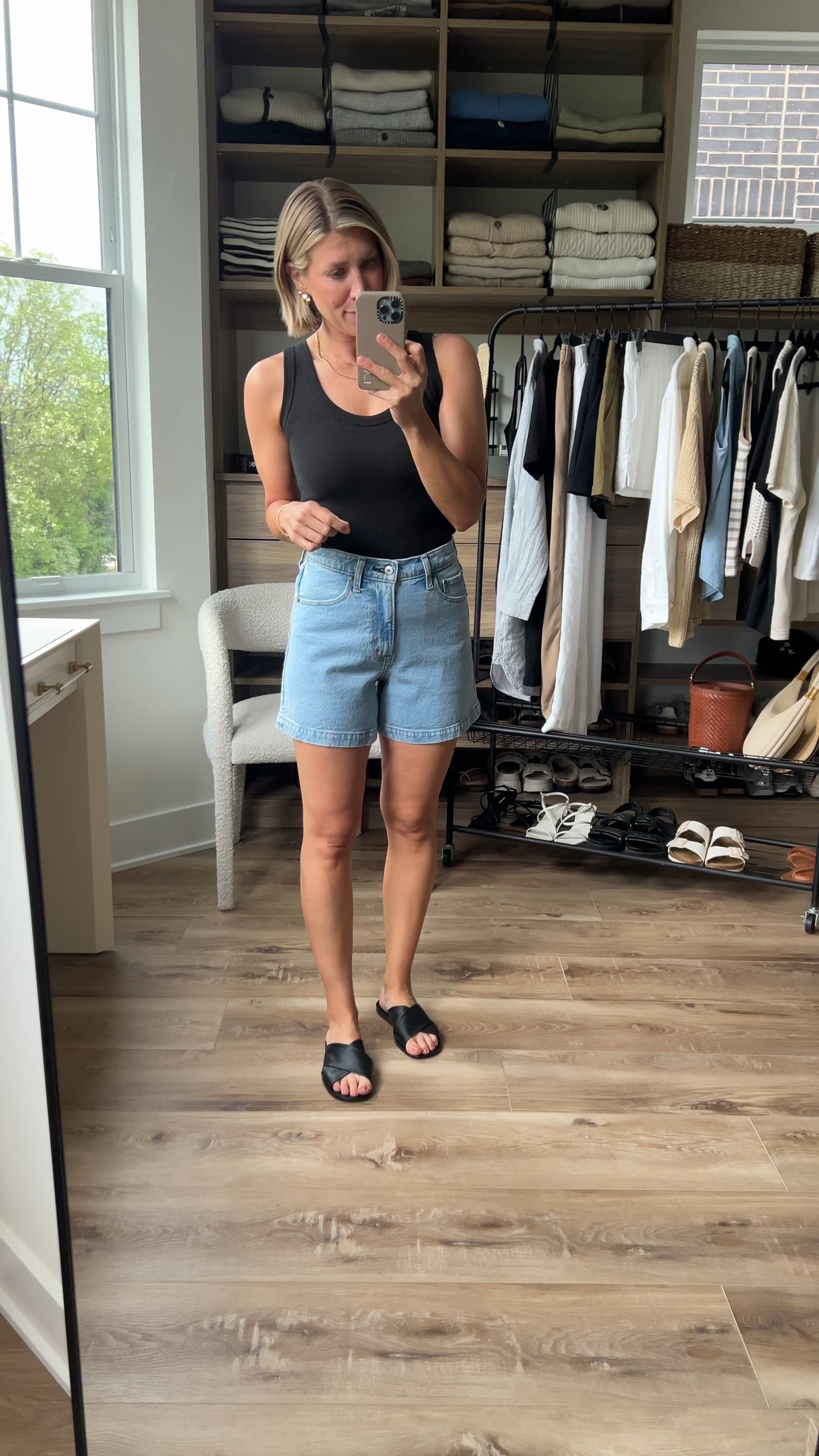 Wearing 26 jean shorts

#LTKfindsunder50 #LTKfindsunder100 #LTKstyletip