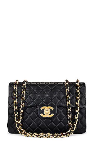Chanel Lambskin Quilted Chain Flap Shoulder Bag | FWRD 