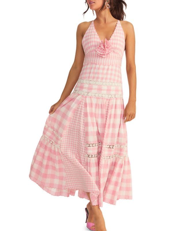 Roan Gingham Maxi Dress | Saks Fifth Avenue OFF 5TH