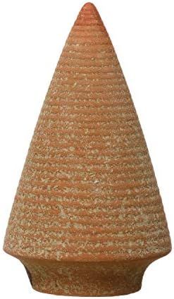 Creative Co-Op 6-3/4" Round x 11-1/2"H Stoneware Tree, Distressed Terra-Cotta & Moss Finish Figur... | Amazon (US)