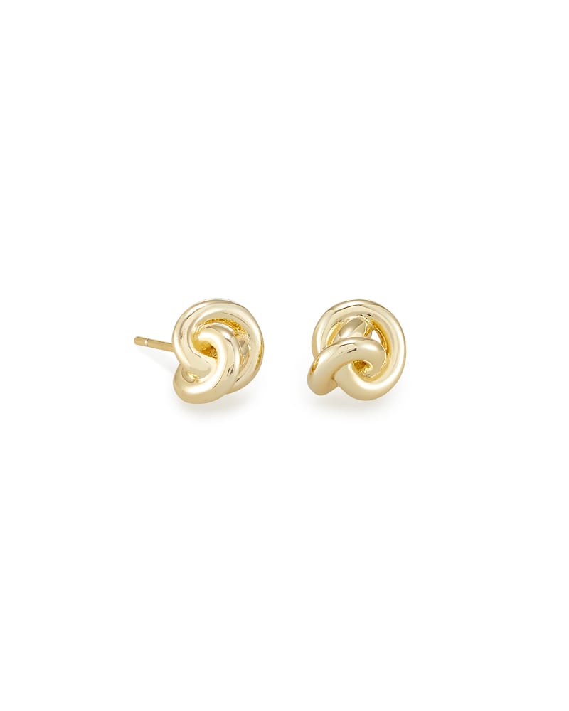 Presleigh Love Knot Stud Earrings in Gold | Kendra Scott | Kendra Scott