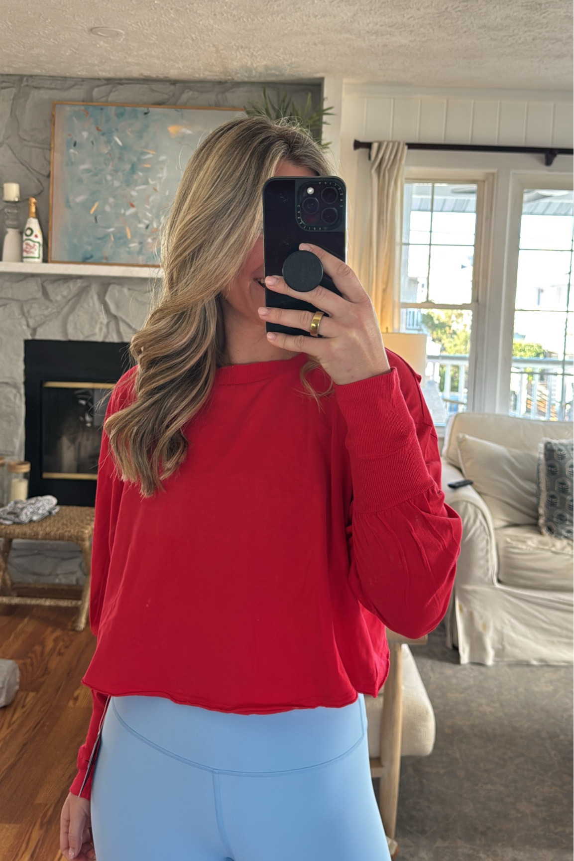 Red long sleeve basic from target! Size M

#LTKStyleTip #LTKFindsUnder50 #LTKActive