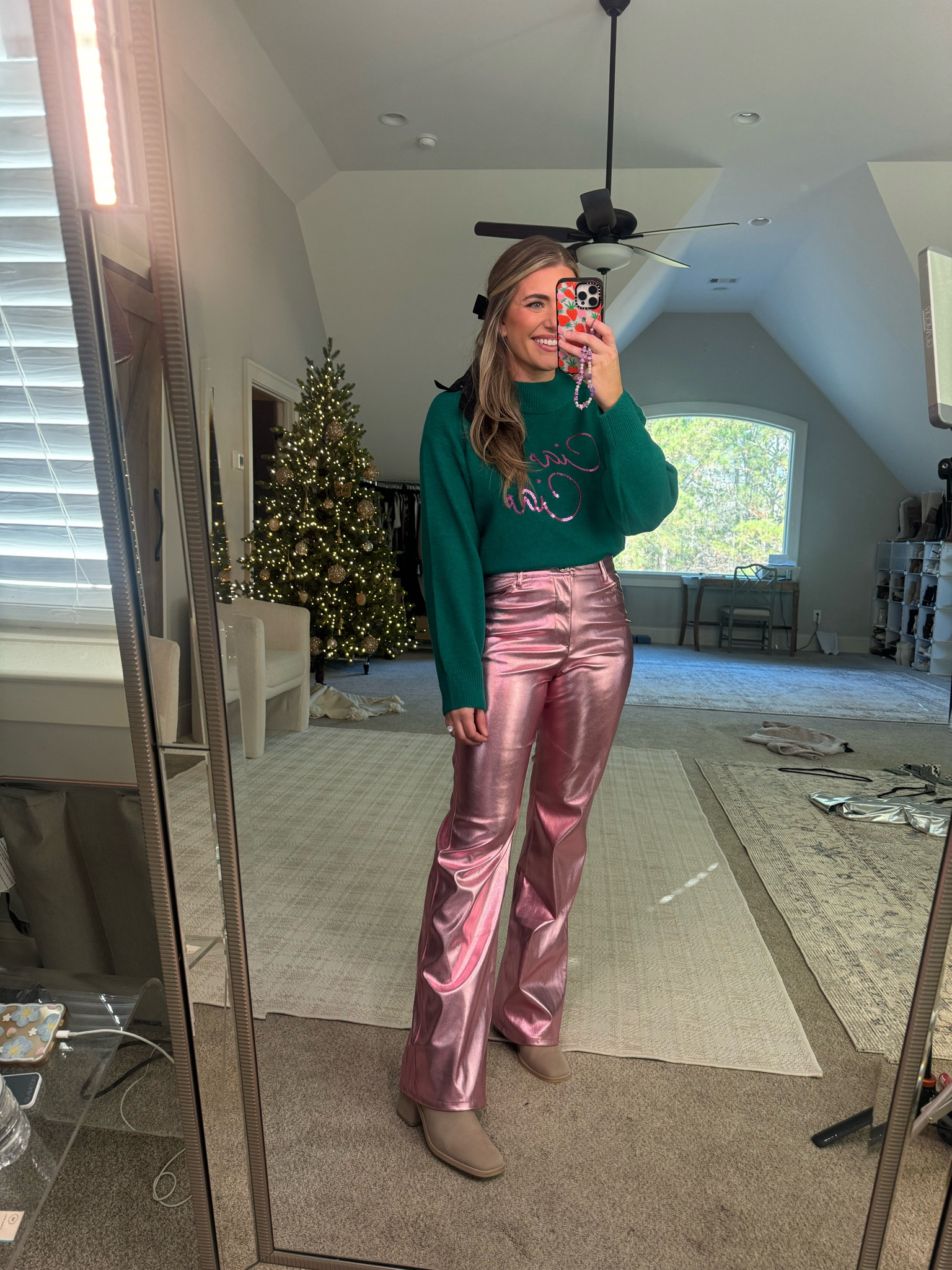 Softest sweater. Sooo cute. Love it. TTS - M & on major sale. ⭐️ 40% off ⭐️
Pants sized up 1 to the 10 

@target @targetstyle #ad #targetpartner #target #targetstyle

#LTKparties #LTKfindsunder50 #LTKHoliday