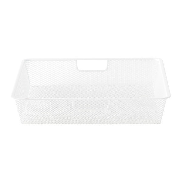Elfa 18" Medium Cabinet-Depth 1-Runner White | The Container Store