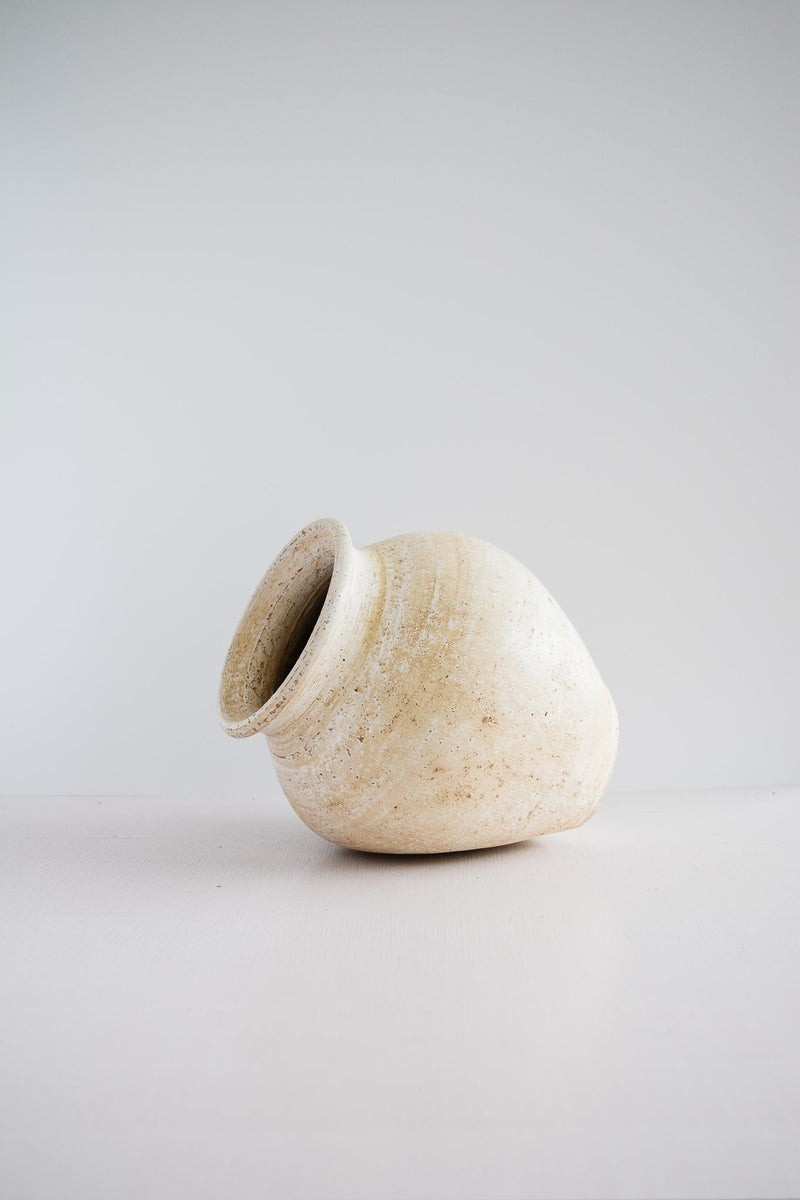 Handmade Antiqued Angle Vase | Ada + East