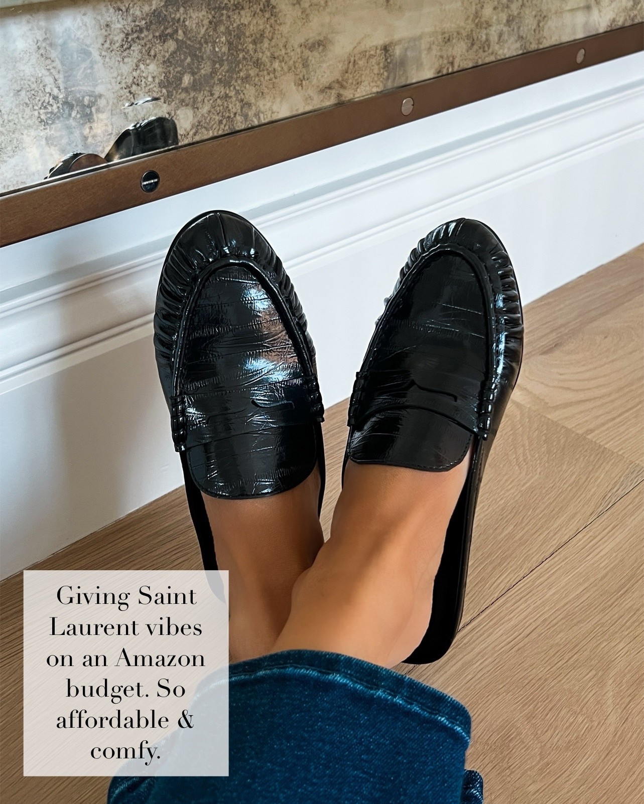 Amazon mule loafers that look just like Saint Laurent loafers but for a fraction of the price. These chic slip-on loafers have that polished, timeless shape and refined hardware detail that instantly elevates any outfit. Perfect with jeans, tailored pants, or dresses for a luxury-inspired look without the luxury price tag.

miamiamine amazon mule loafers saint laurent inspired shoes affordable luxury chic footwear everyday style elevated basics classic wardrobe staples designer look for less loafer trend spring fashion finds Amazon must haves luxe looks for less

#LTKOver40 #LTKSeasonal #LTKootd