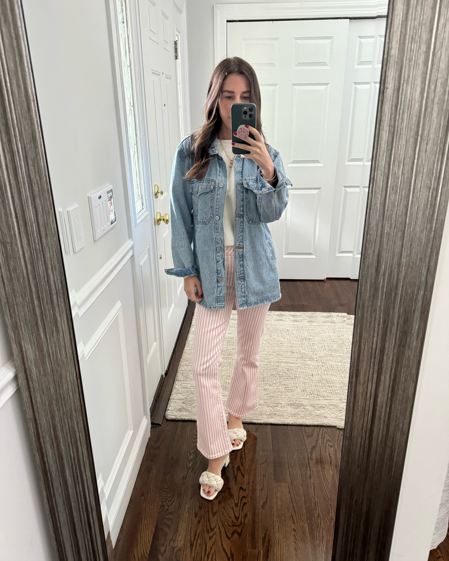 How fun are these striped pants?! 


#LTKshoecrush #LTKstyletip #LTKworkwear