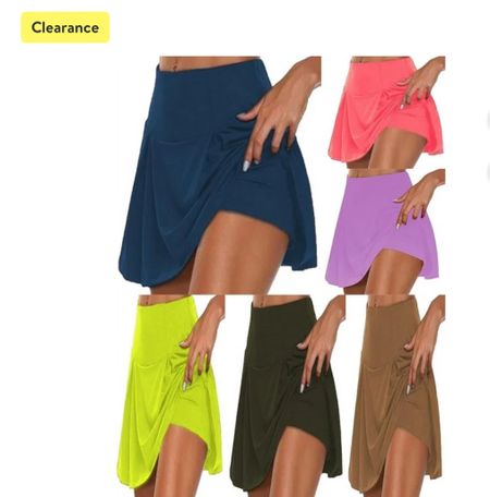 Athletic skirt and tennis skirts with pockets are now on clearance sale. 

#LTKsalealert