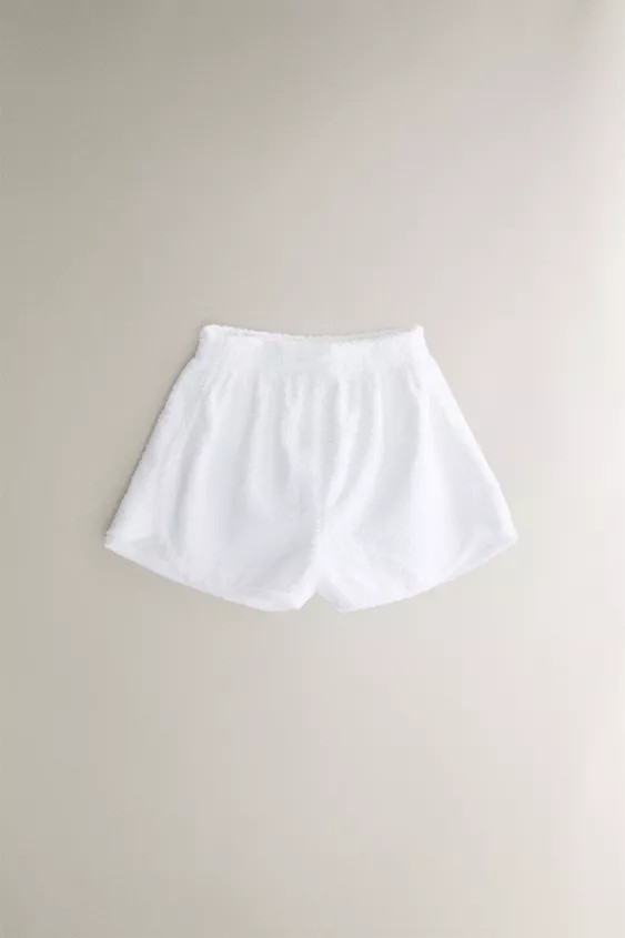 EXTRA SOFT TERRY SHORTS | Zara UK