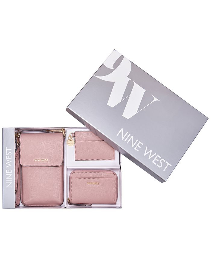 Nine West 3-Pc. Azalea Cell Phone Crossbody, Wallet & Card Case Set & Reviews - Handbags & Access... | Macys (US)