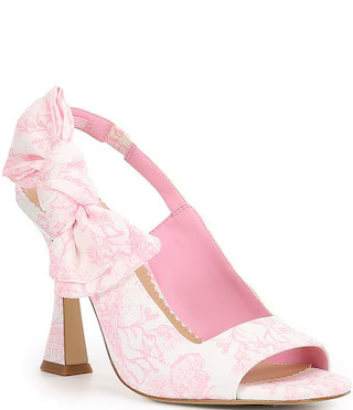 Gianni Bini Coray Fabric Side Bow Detail Dress Sandals | Dillard's | Dillard's