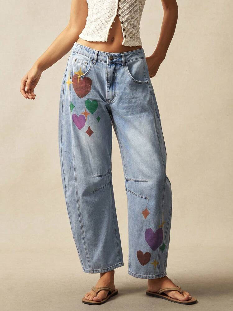 Barrel jeans  | SHEIN