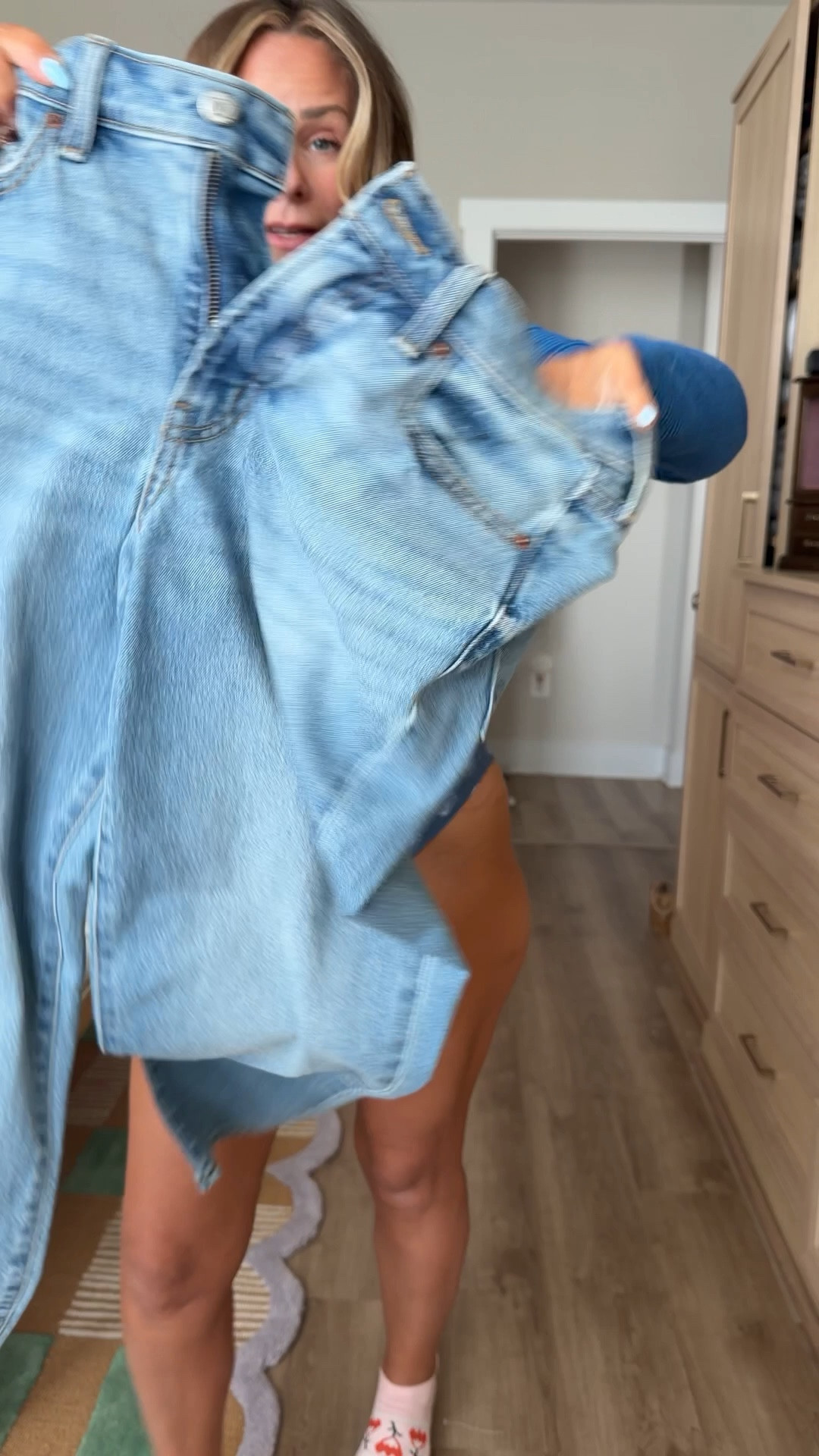 Run, don’t walk—these Old Navy jeans are on SALE 👏👖

The fit is SO good (flattering, comfy, and actually holds you in) and they go with everything. Easy to dress up or keep casual—aka the kind of denim you’ll wear on repeat.

Snag them while they’re still on sale 🤍  
Linked in LTK!

#ltkstyle #ltkdenim #oldnavystyle #jeansfind #salealert #affordablefashion #everydaystyle #momstyle #casualoutfit #ootd #budgetfriendlyfashion