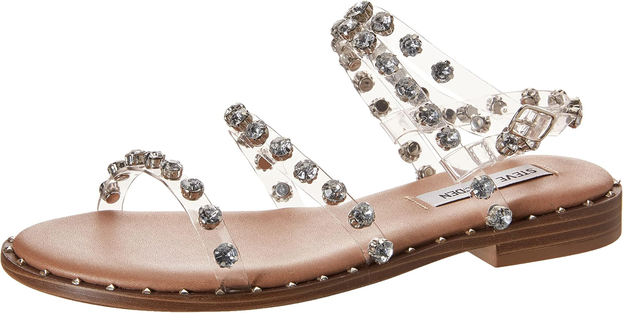 Steve Madden Women's Travel Flat Sandal | Amazon (US)