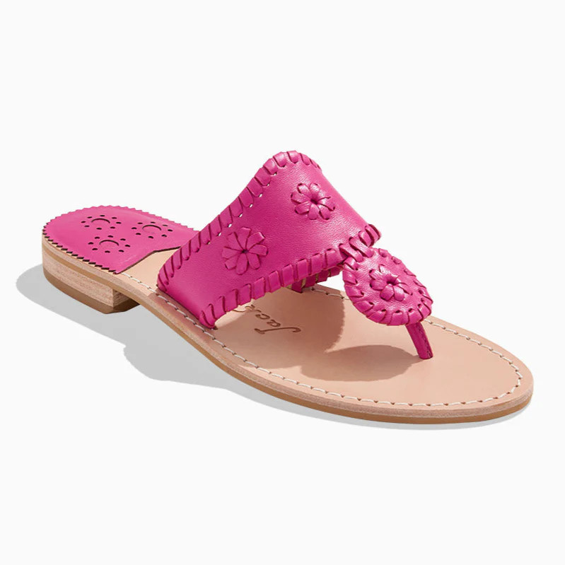 Jacks Flat Sandal - Fucshia | Jack Rogers
